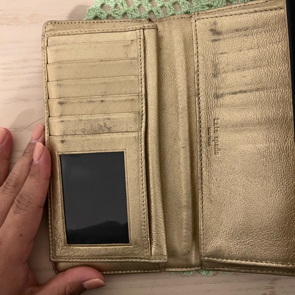 PRE-LOVED Kate Spade Black Wallet - Picture 5 of 10